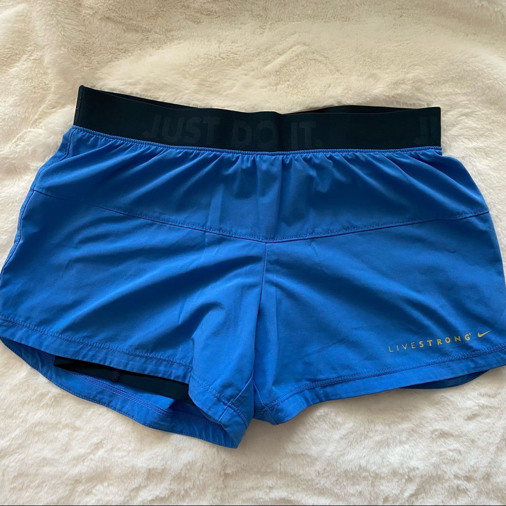 Nike Livestrong Running Shorts with Built-In Spandex